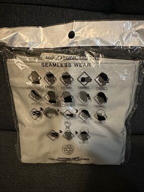 Seamless Multi-Functional Headwear - Light Gray